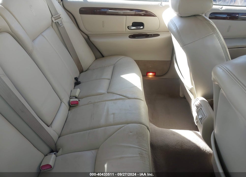 2000 LINCOLN TOWN CAR CARTIER VIN: 1LNHM83W1YY876879