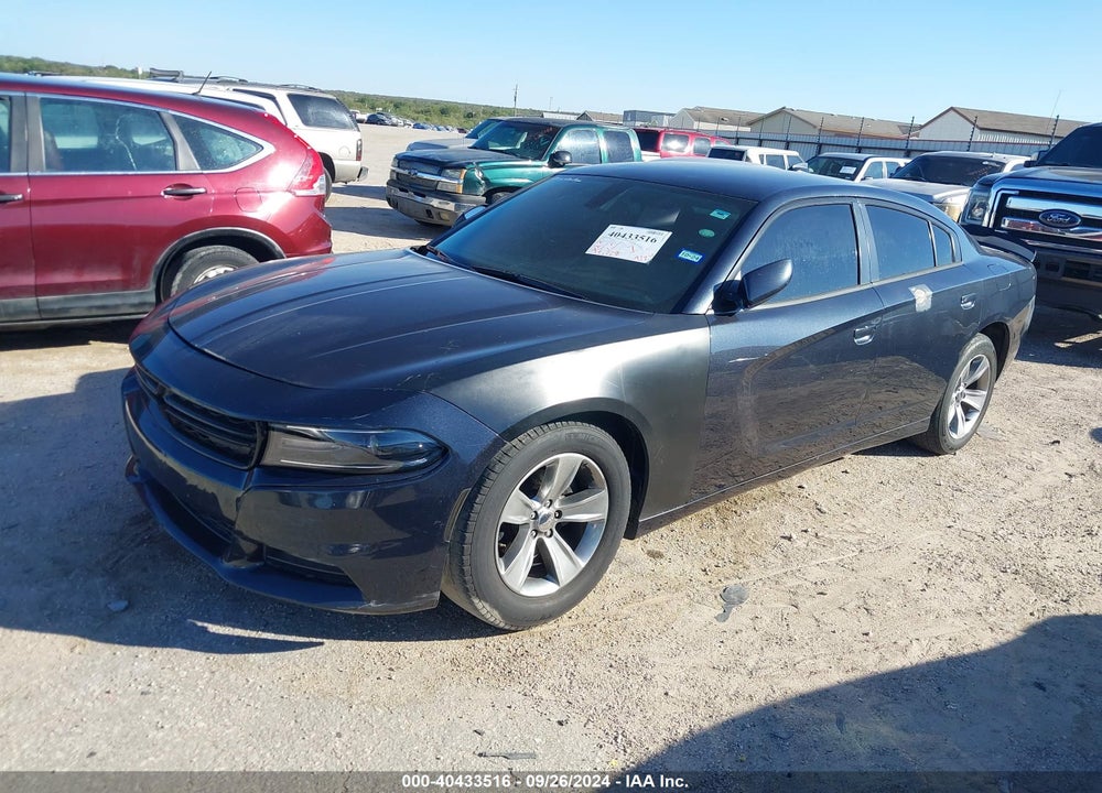 2016 DODGE CHARGER SXT VIN: 2C3CDXHG5GH251442