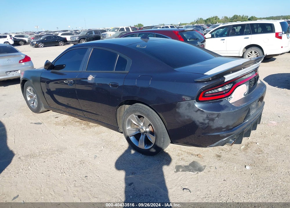2016 DODGE CHARGER SXT VIN: 2C3CDXHG5GH251442