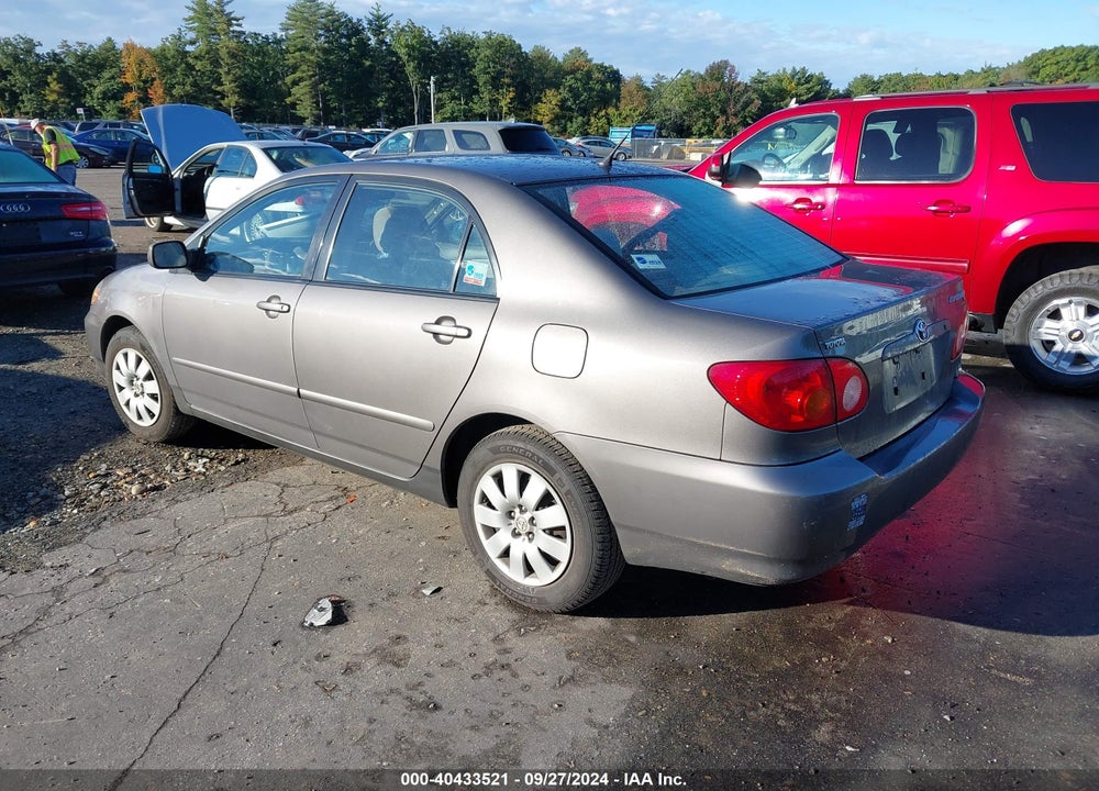 2003 TOYOTA COROLLA LE VIN: 2T1BR32E43C117812