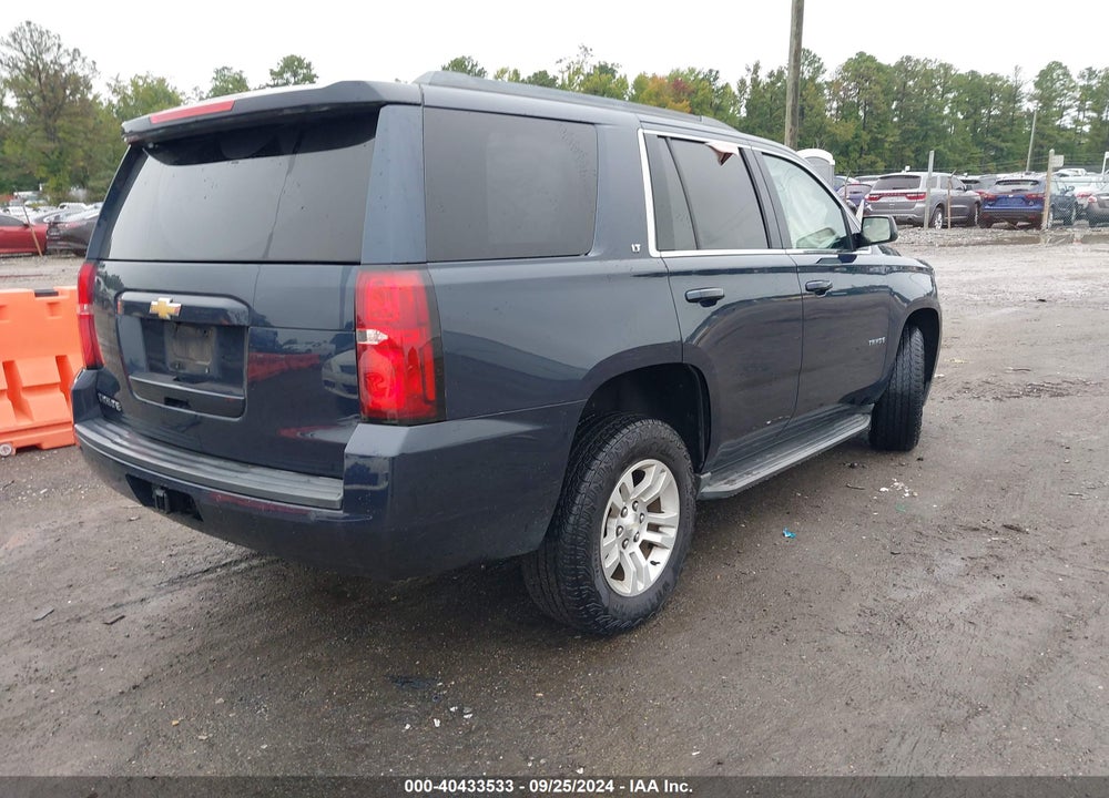 2017 CHEVROLET TAHOE LT VIN: 1GNSKBKC1HR170601