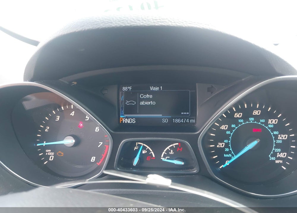 2014 FORD ESCAPE TITANIUM VIN: 1FMCU0JX6EUE20516