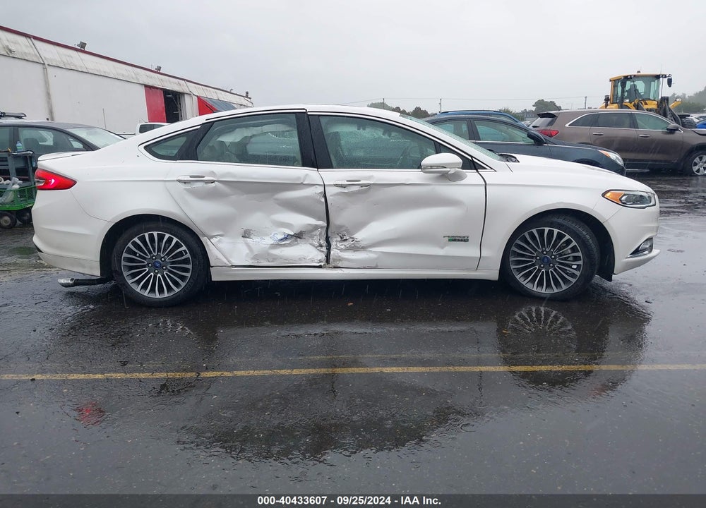 2018 FORD FUSION ENERGI VIN: 3FA6P0SU8JR260899
