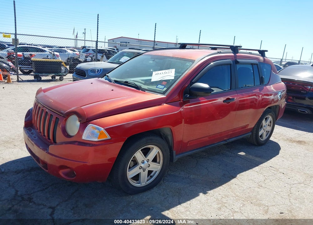 2007 JEEP COMPASS SPORT VIN: 1J8FF47W27D585797