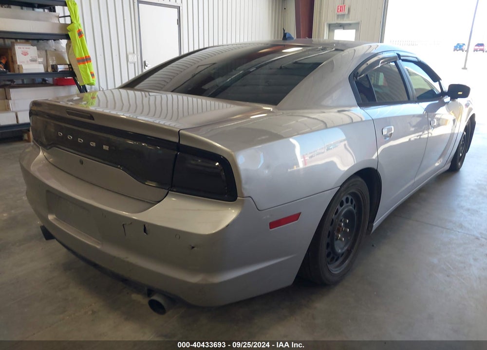 2014 DODGE CHARGER POLICE VIN: 2C3CDXKT1EH279967