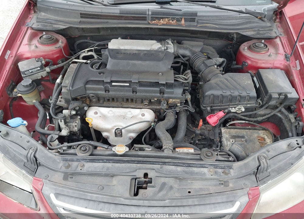 2009 KIA SPECTRA EX VIN: KNAFE222395594201