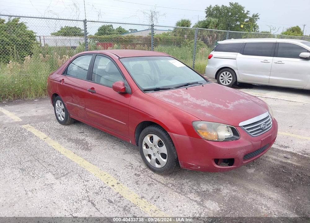 2009 KIA SPECTRA EX VIN: KNAFE222395594201