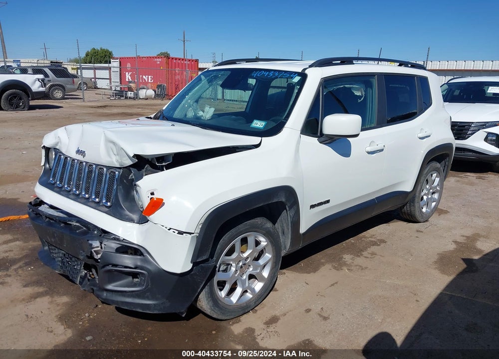 2018 JEEP RENEGADE LATITUDE FWD VIN: ZACCJABB5JPH74383