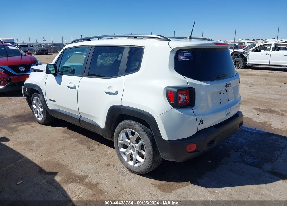 2018 JEEP RENEGADE LATITUDE FWD VIN: ZACCJABB5JPH74383
