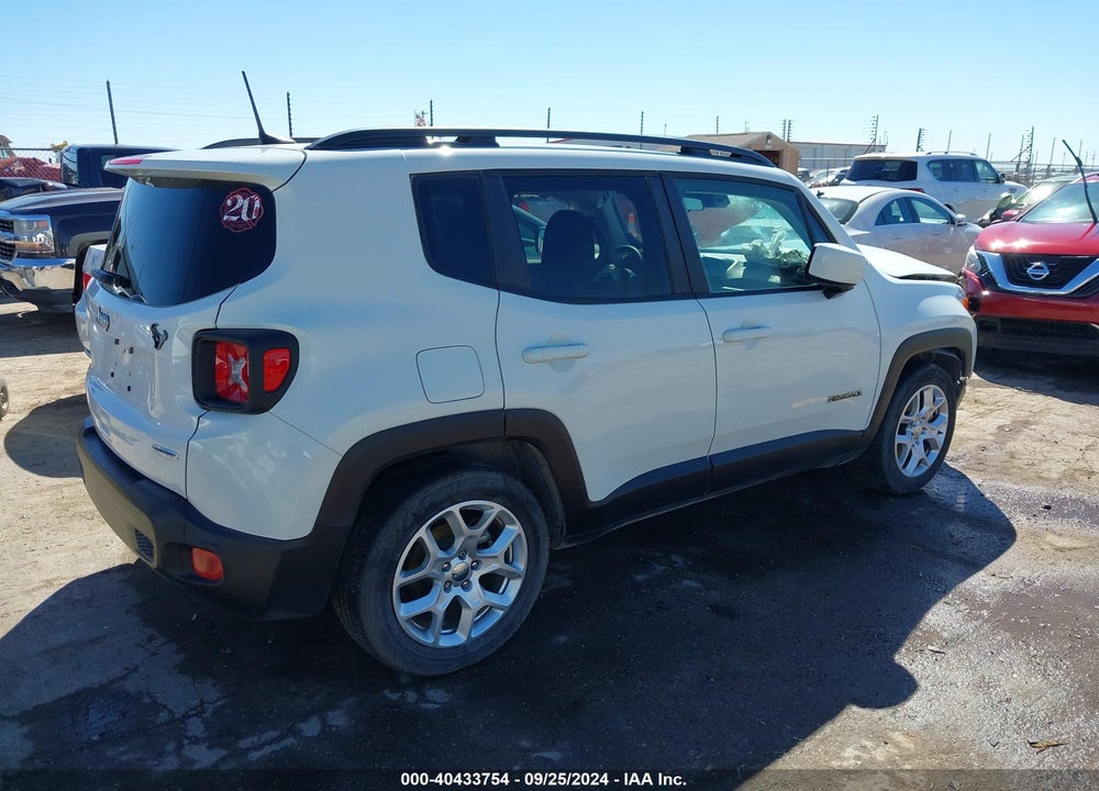 2018 JEEP RENEGADE LATITUDE FWD VIN: ZACCJABB5JPH74383