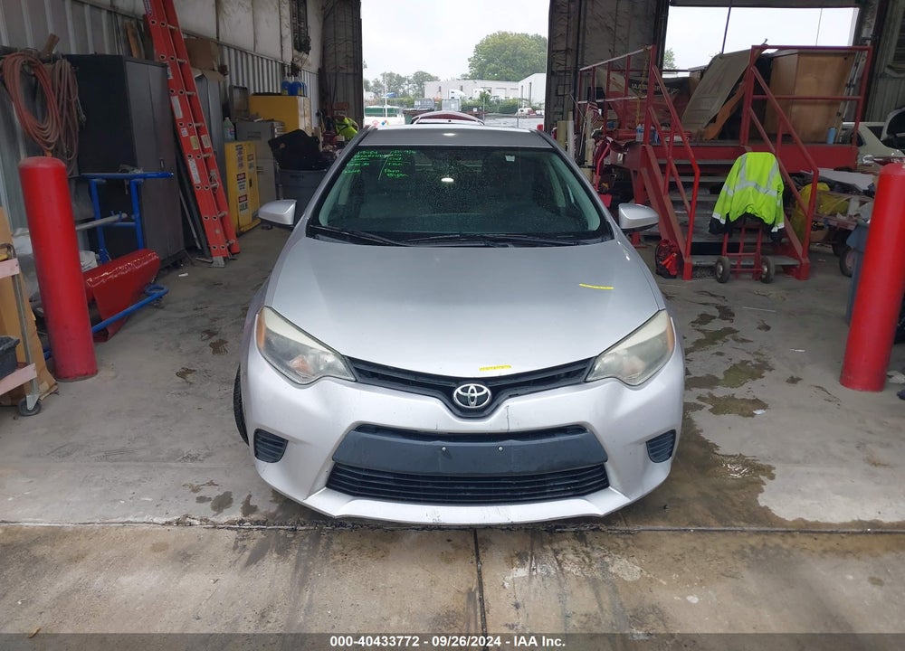 2014 TOYOTA COROLLA LE VIN: 5YFBURHE7EP078886