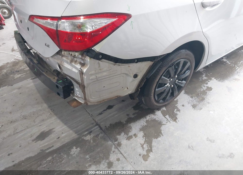 2014 TOYOTA COROLLA LE VIN: 5YFBURHE7EP078886