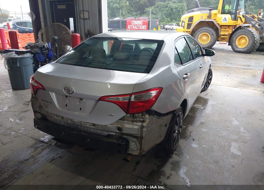 2014 TOYOTA COROLLA LE VIN: 5YFBURHE7EP078886