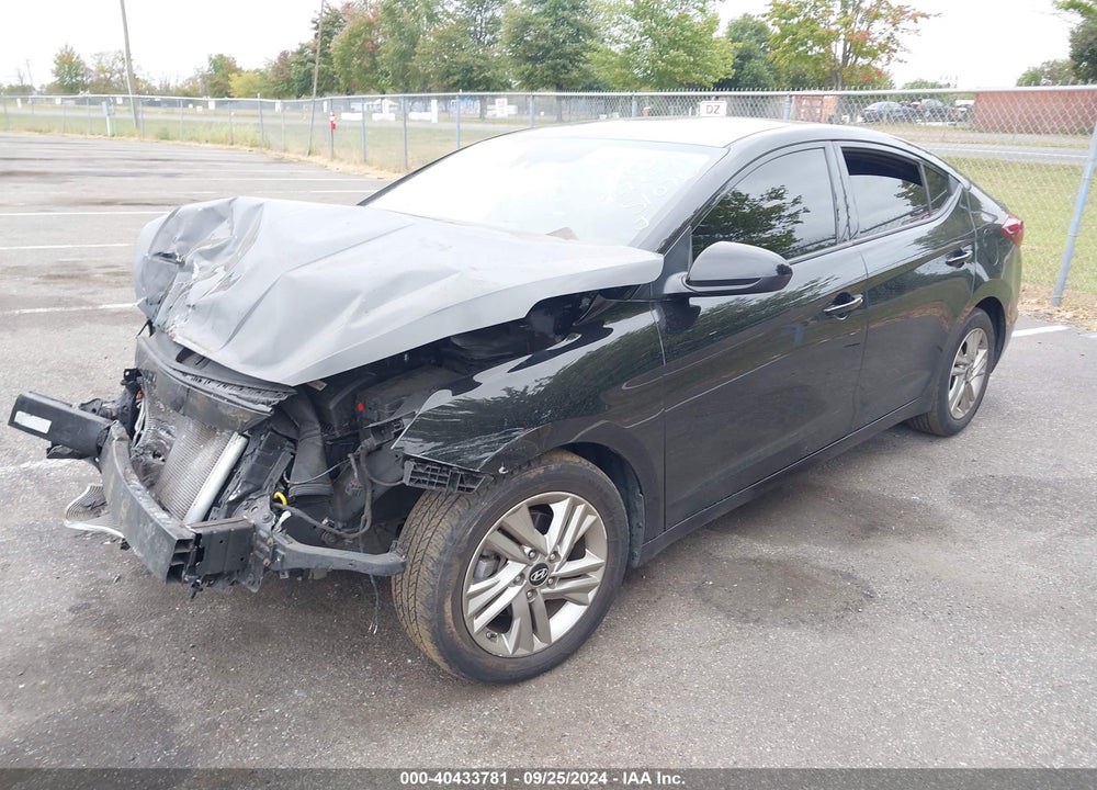2019 HYUNDAI ELANTRA SEL VIN: 5NPD84LF7KH451076