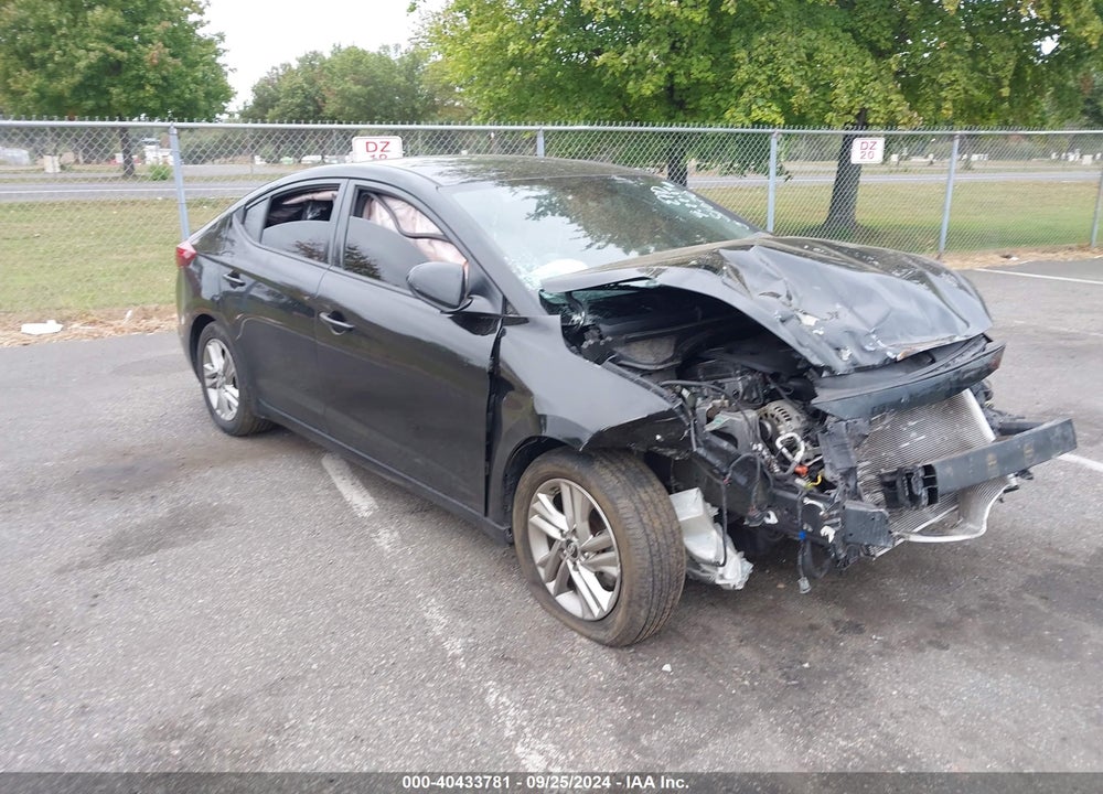2019 HYUNDAI ELANTRA SEL VIN: 5NPD84LF7KH451076