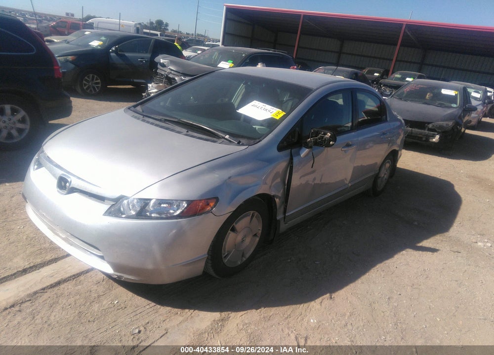 2007 HONDA CIVIC HYBRID VIN: JHMFA36227S018949