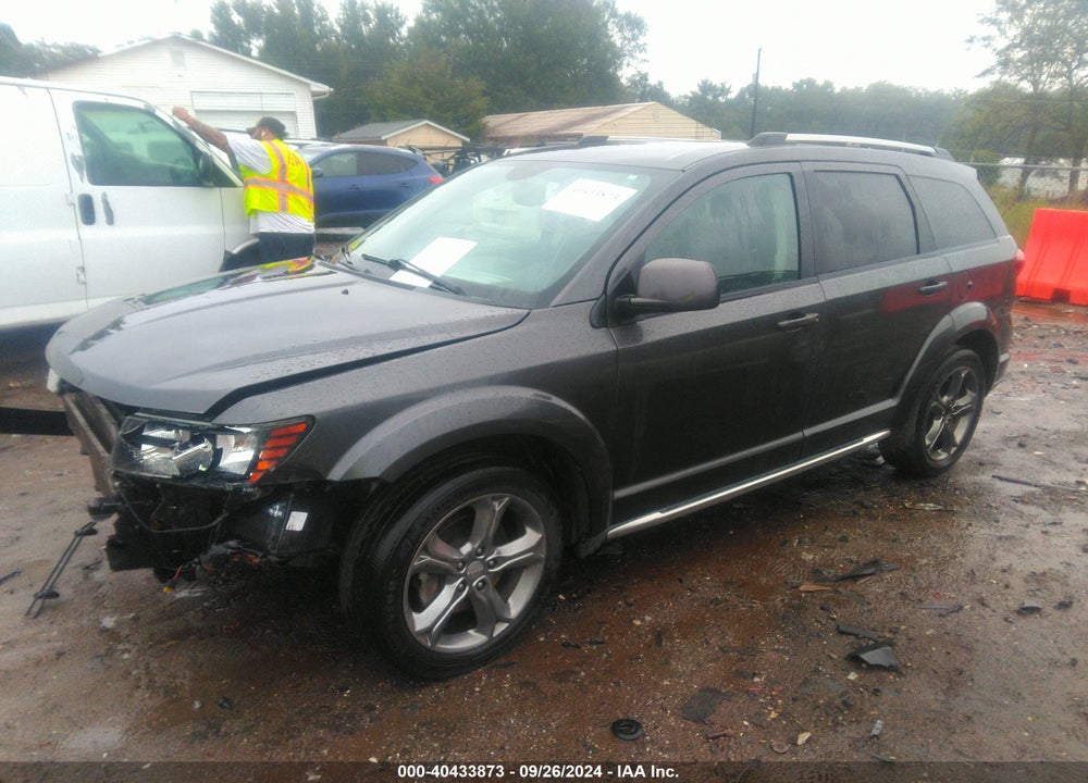 2015 DODGE JOURNEY CROSSROAD VIN: 3C4PDCGB5FT719137