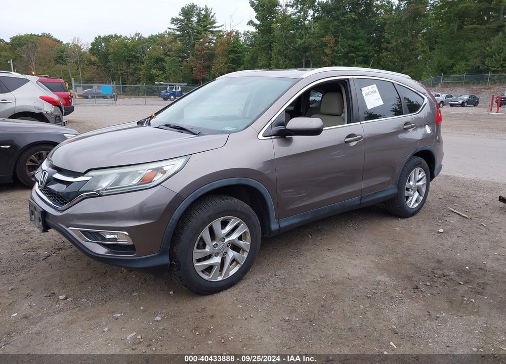 2016 HONDA CR-V EX-L VIN: 5J6RM4H73GL040189