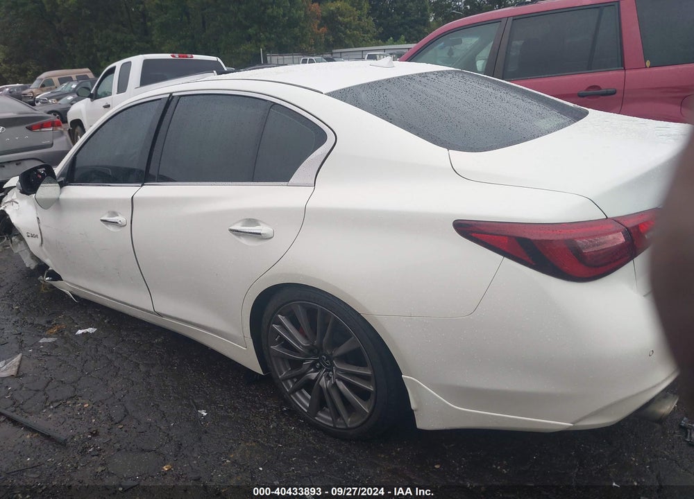 2018 INFINITI Q50 3.0T RED SPORT 400 VIN: JN1FV7AP2JM460144