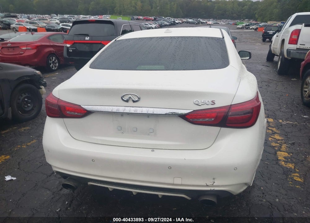 2018 INFINITI Q50 3.0T RED SPORT 400 VIN: JN1FV7AP2JM460144
