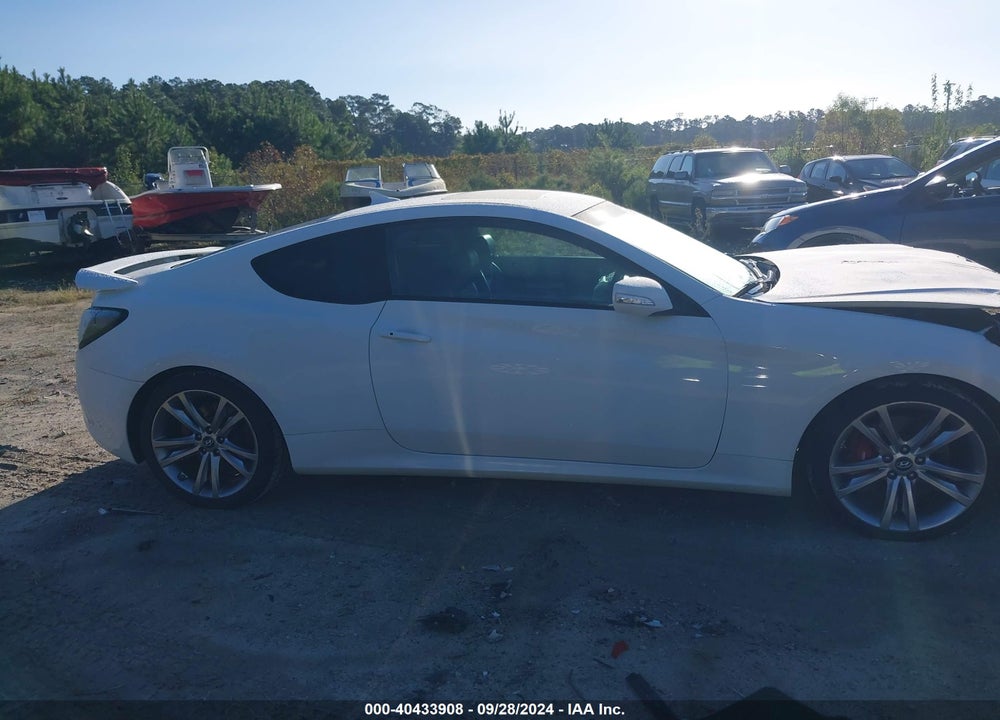 2012 HYUNDAI GENESIS 3.8 TRACK VIN: KMHHU6KH9CU079402