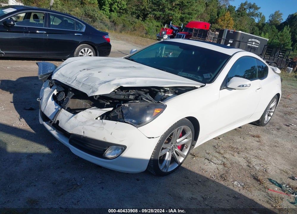 2012 HYUNDAI GENESIS 3.8 TRACK VIN: KMHHU6KH9CU079402