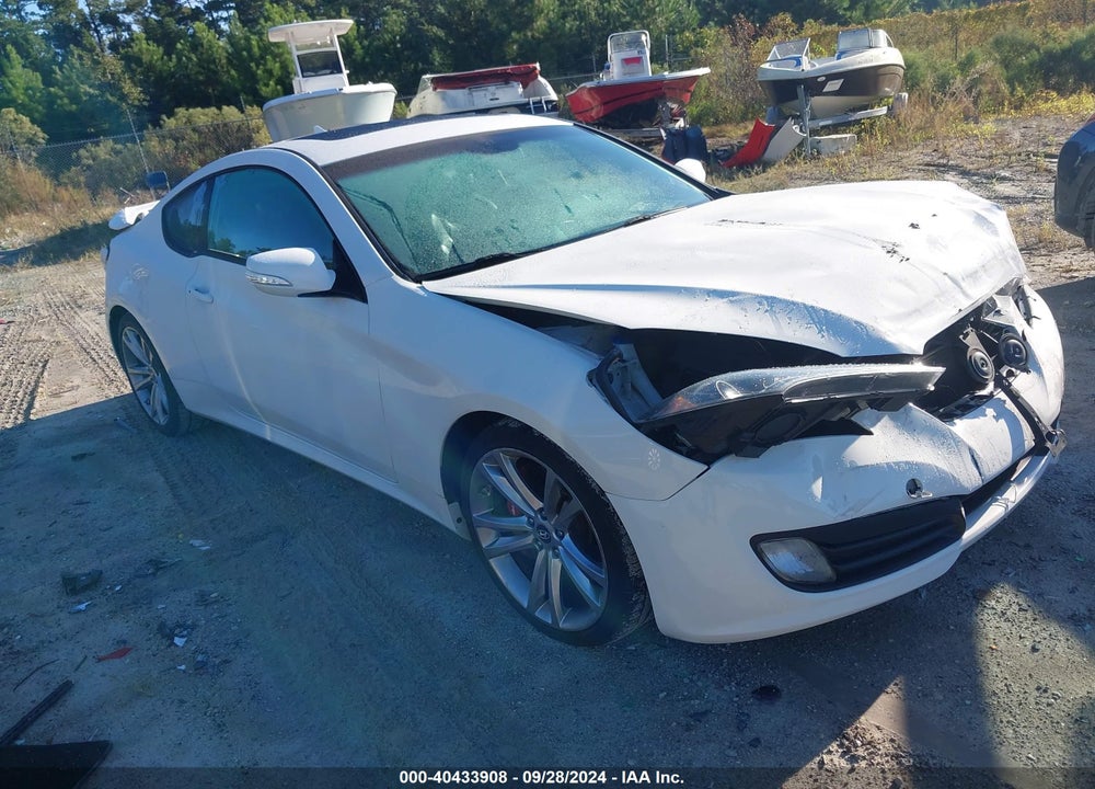 2012 HYUNDAI GENESIS 3.8 TRACK VIN: KMHHU6KH9CU079402