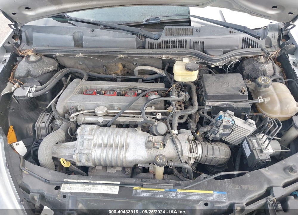 2004 SATURN ION RED LINE VIN: 1G8AY12P04Z213166