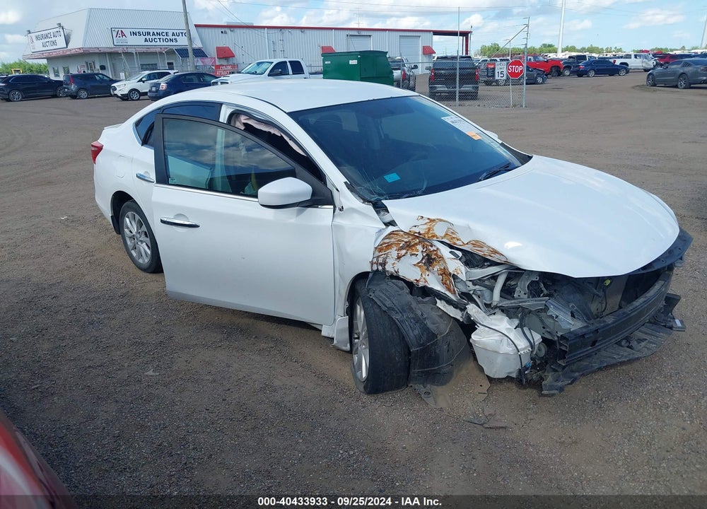 2019 NISSAN SENTRA S VIN: 3N1AB7AP3KY237421