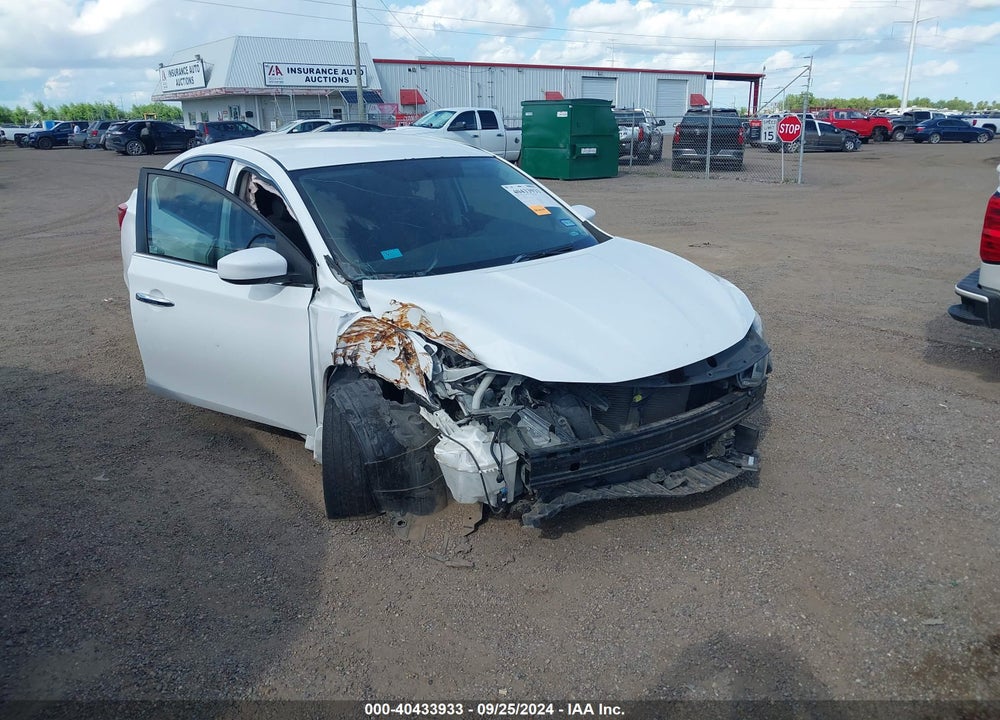 2019 NISSAN SENTRA S VIN: 3N1AB7AP3KY237421