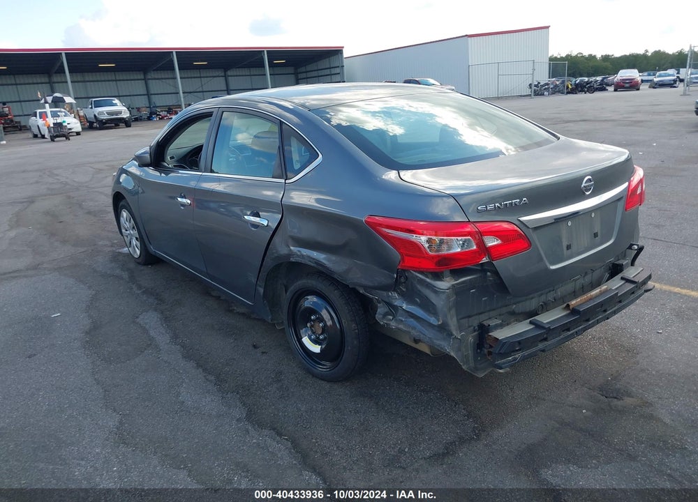 2018 NISSAN SENTRA S VIN: 3N1AB7AP5JY348034