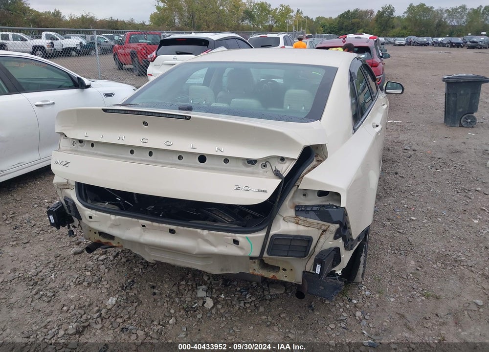 2016 LINCOLN MKZ VIN: 3LN6L2G92GR613440