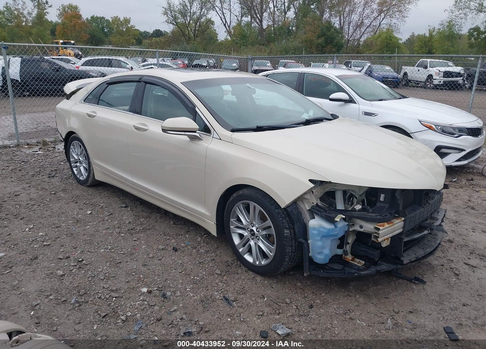 2016 LINCOLN MKZ VIN: 3LN6L2G92GR613440