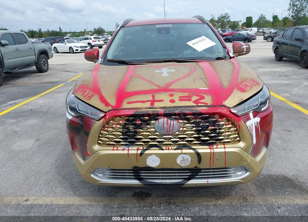 2022 TOYOTA COROLLA CROSS LE VIN: 7MUCAAAG2NV033023
