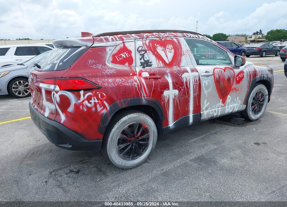 2022 TOYOTA COROLLA CROSS LE VIN: 7MUCAAAG2NV033023