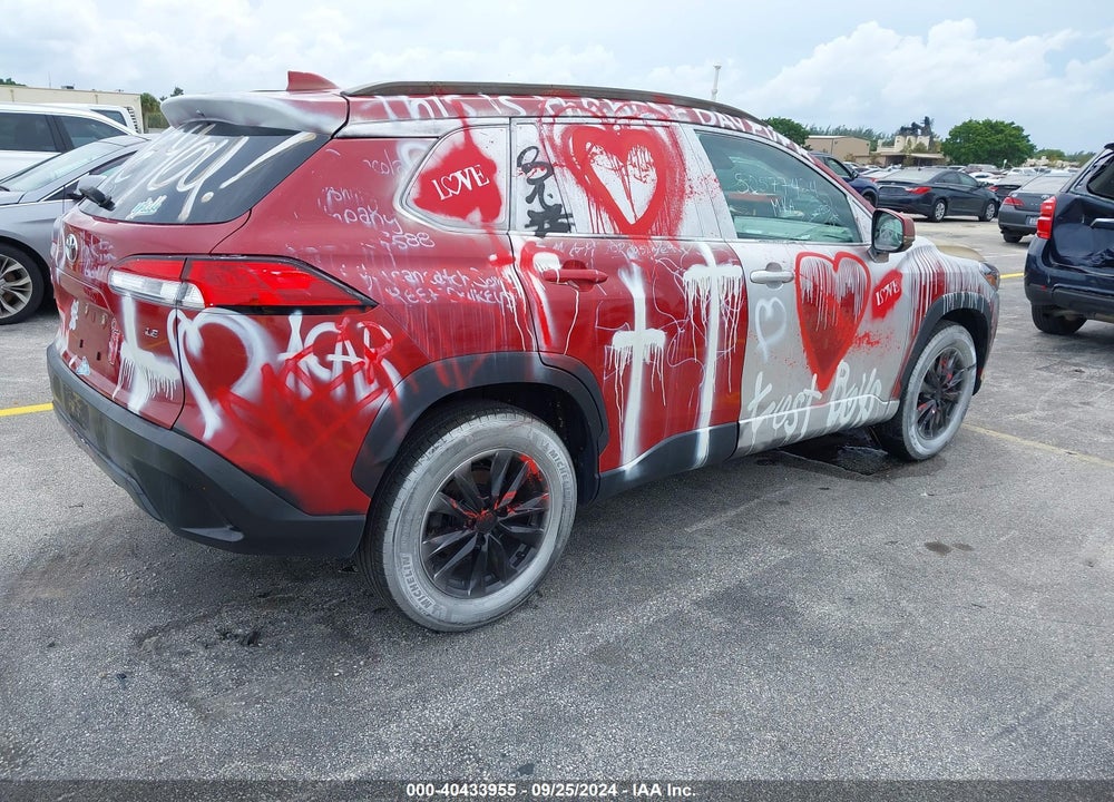 2022 TOYOTA COROLLA CROSS LE VIN: 7MUCAAAG2NV033023