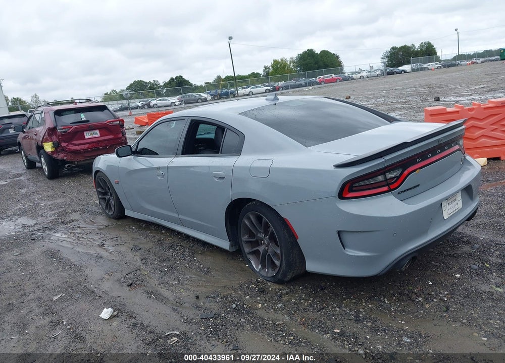 2021 DODGE CHARGER SCAT PACK RWD VIN: 2C3CDXGJ9MH581688