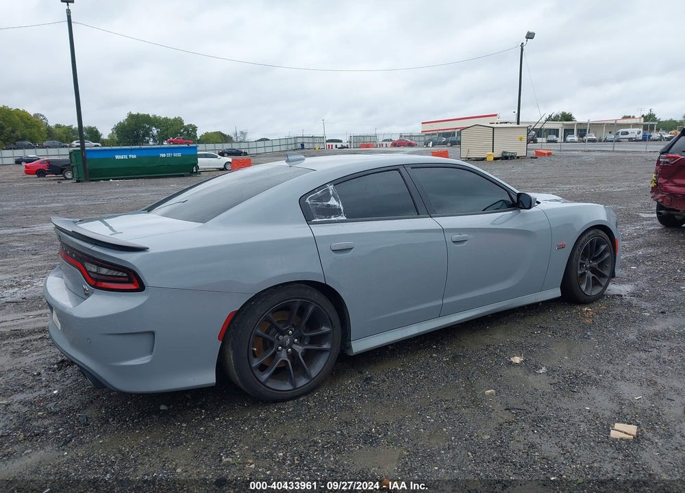 2021 DODGE CHARGER SCAT PACK RWD VIN: 2C3CDXGJ9MH581688