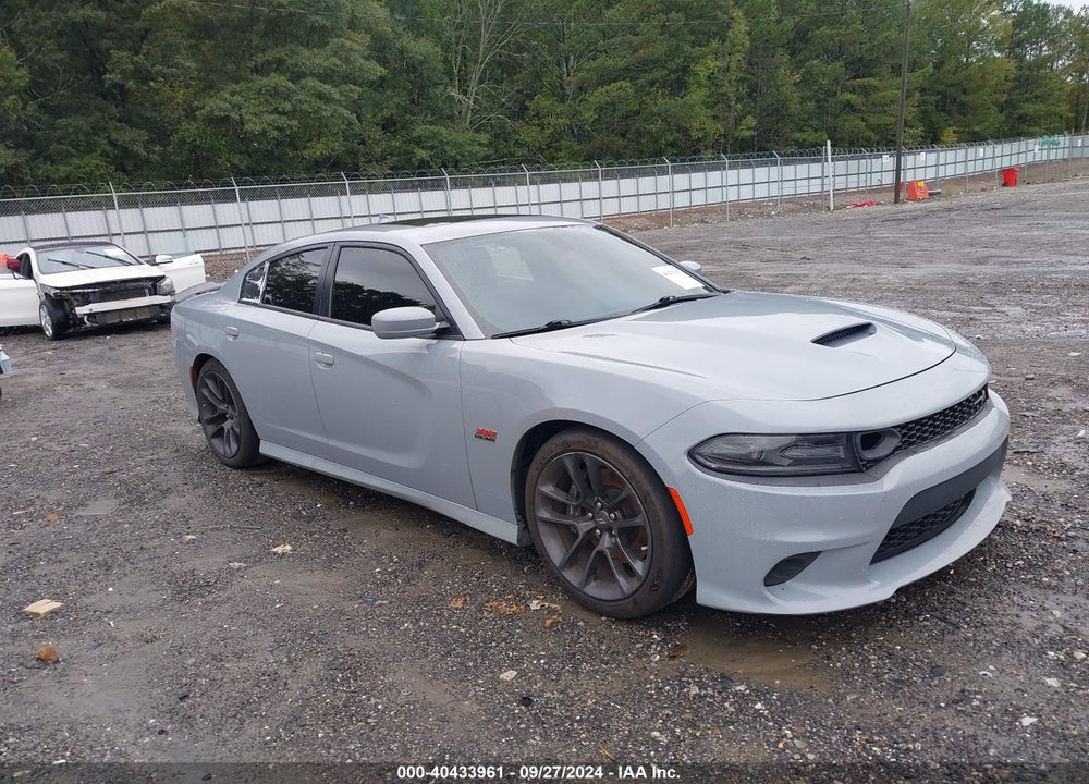 2021 DODGE CHARGER SCAT PACK RWD VIN: 2C3CDXGJ9MH581688