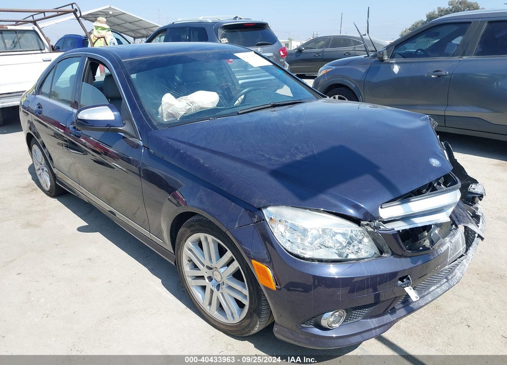 2008 MERCEDES-BENZ C 300 VIN: WDDGF54X18R023284