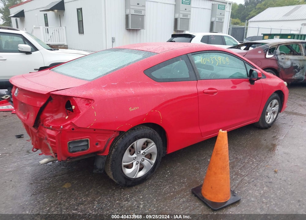 2013 HONDA CIVIC LX VIN: 2HGFG3B50DH524221