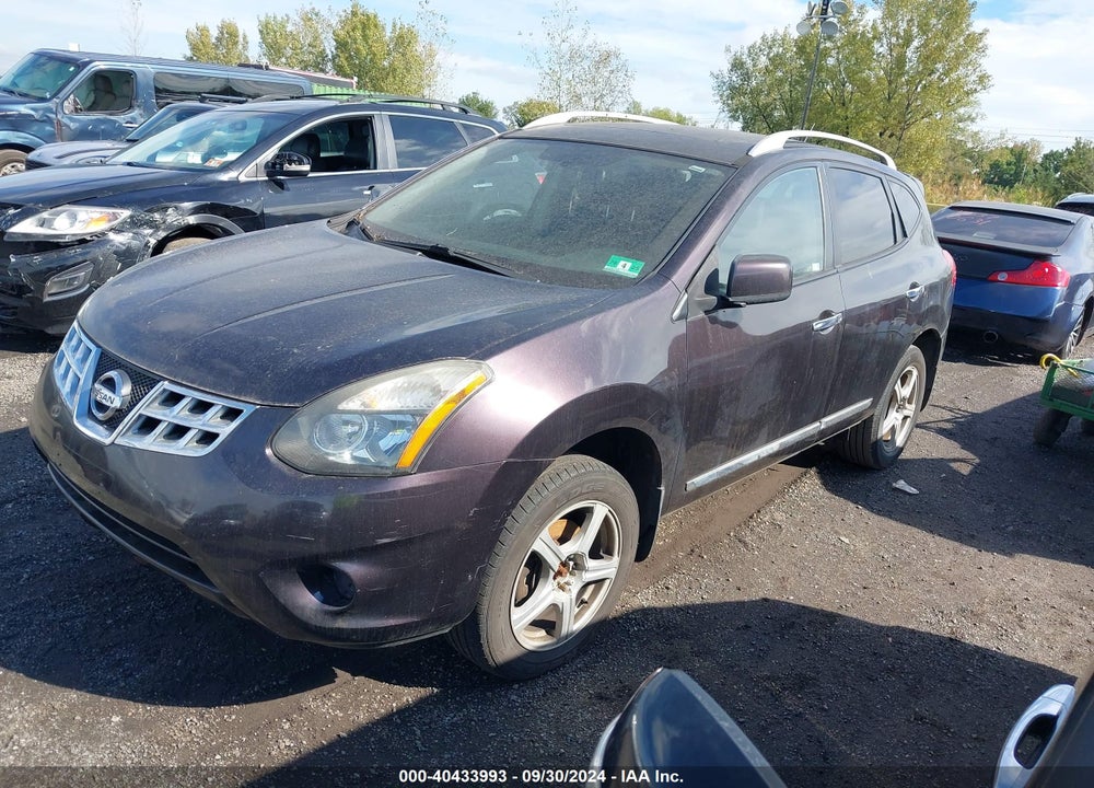 2011 NISSAN ROGUE SV VIN: JN8AS5MV6BW292033