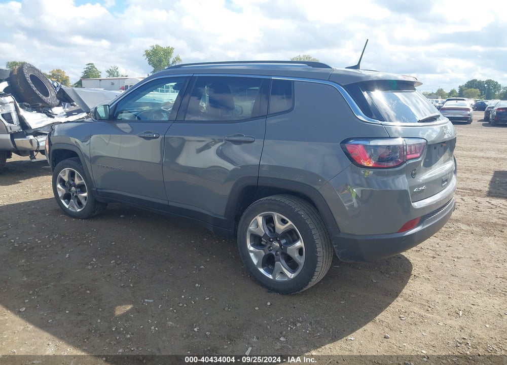 2021 JEEP COMPASS LIMITED 4X4 VIN: 3C4NJDCB8MT561367