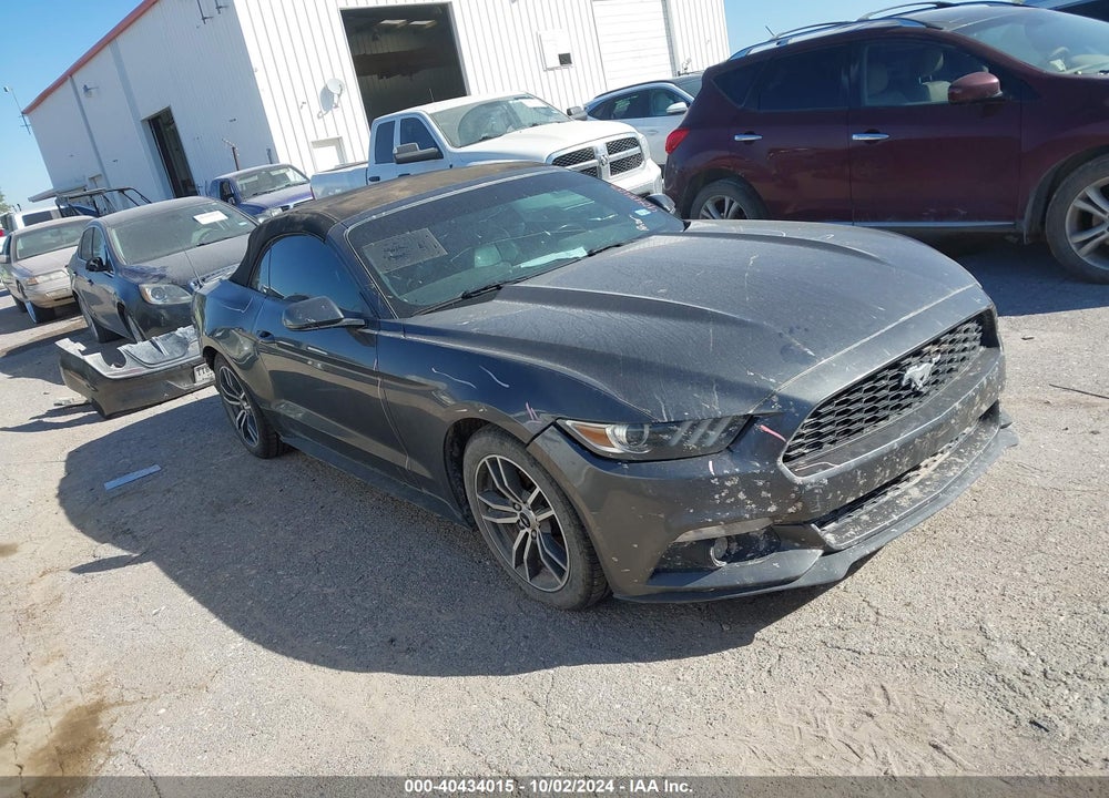 2015 FORD MUSTANG ECOBOOST PREMIUM VIN: 1FATP8UH4F5419364