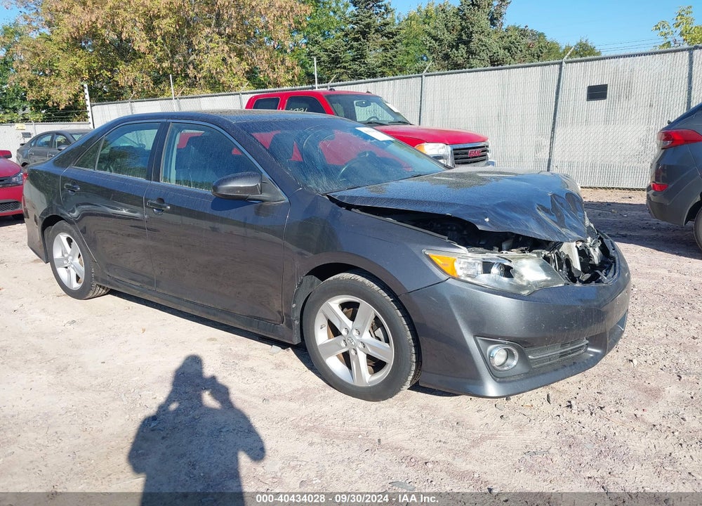 2012 TOYOTA CAMRY SE VIN: 4T1BF1FK9CU150266