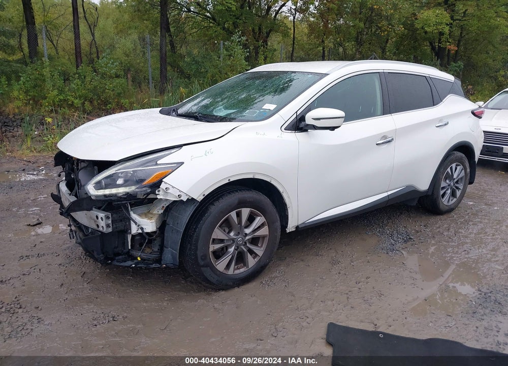 2018 NISSAN MURANO SL VIN: 5N1AZ2MH6JN164388