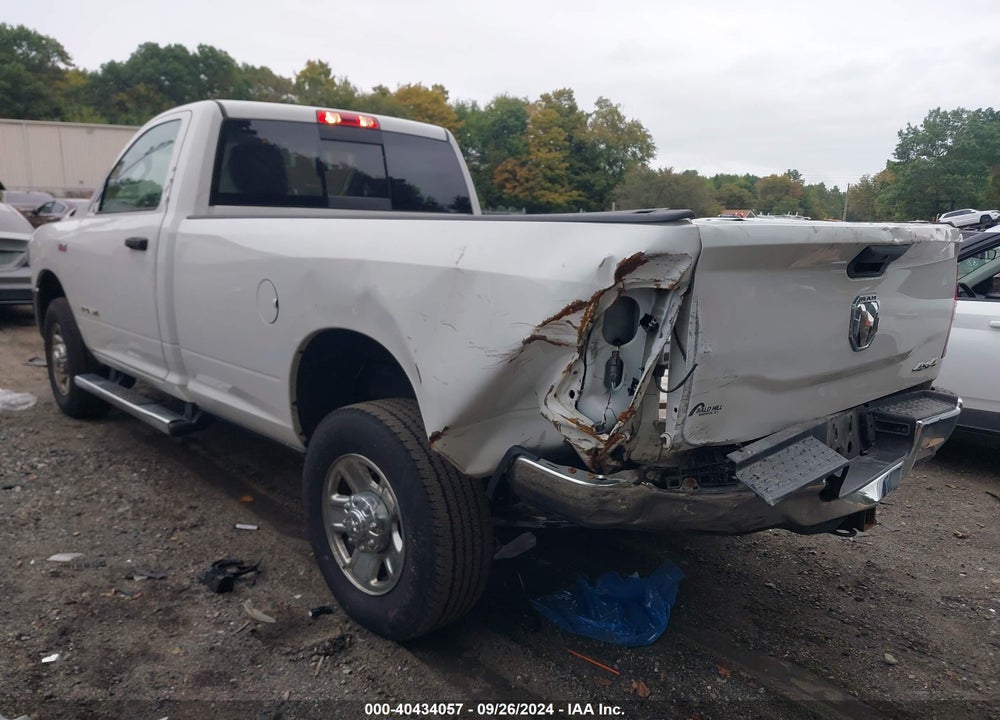 2019 RAM 2500 TRADESMAN REGULAR CAB 4X4 8' BOX VIN: 3C6MR5AJ5KG602474