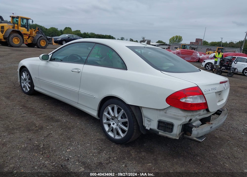 2007 MERCEDES-BENZ CLK 350 VIN: WDBTJ56H97F229531