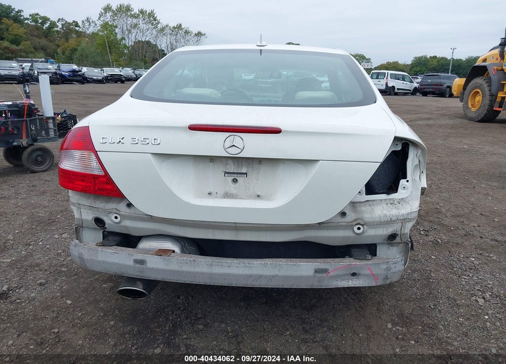 2007 MERCEDES-BENZ CLK 350 VIN: WDBTJ56H97F229531