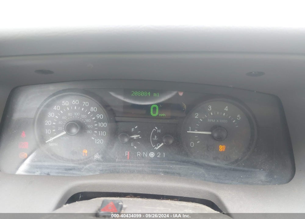 2009 MERCURY GRAND MARQUIS LS (FLEET ONLY) VIN: 2MEHM75V99X618936